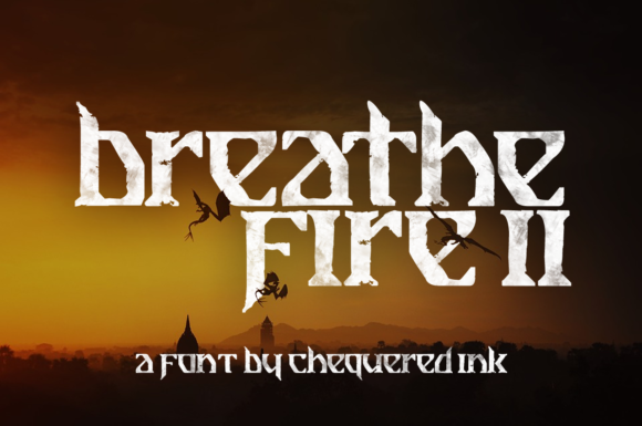 Breathe Fire II: A Font That Breathes Life Into Digital Design
