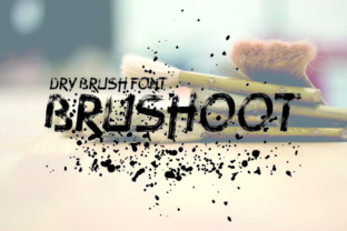 Brushoot: A Rock-Inspired Display Font for Bold Web Design