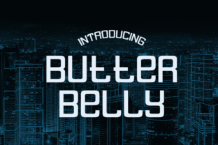 Butter Belly Font Review for Real Design Projects