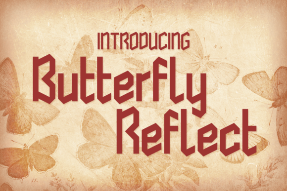 Butterfly Reflect: A Font That Elevates Your Brand