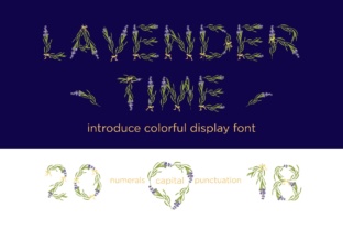 Elevate Your Brand with Lavender Time Font