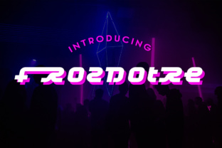 Frozdotre: A Nostalgic Font for Modern Web Design