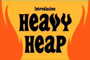 Heavy Heap: A Stylish Font for Creative Crafters
