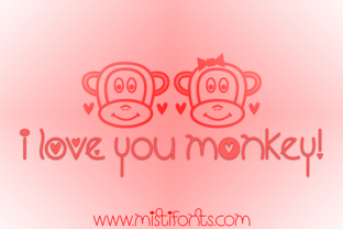 I Love You Monkey: A Display Font for Heartfelt Web Design