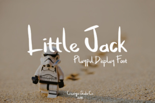 Little Jack: A Handwritten Font for Creative Crafters