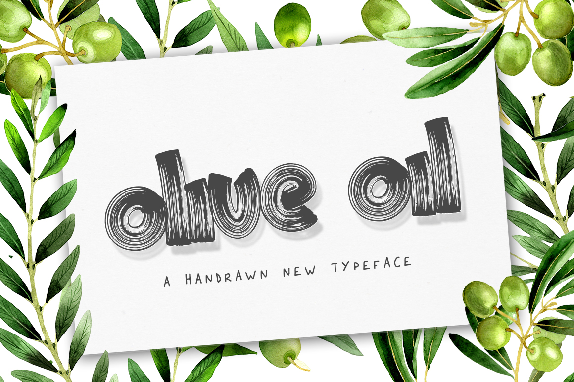 Olive Oil: A Font That Adds Personality to Your Brand