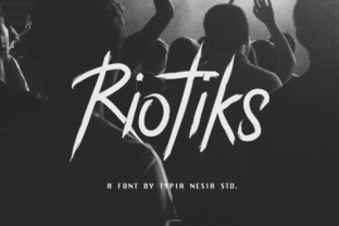 Riotiks: A Bold Font for Impactful Digital Design