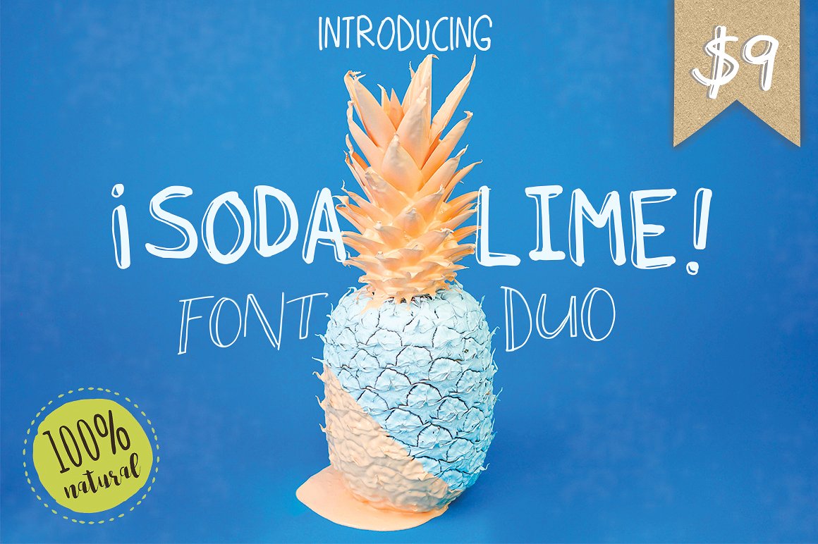 Soda Lime: A Playful Display Font for Web Design