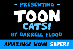 Toon Cats: A Whimsical Display Font for Playful Branding